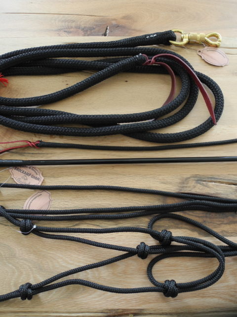 Brockamp Basis-Set: Rope, Halfter, Stick, String